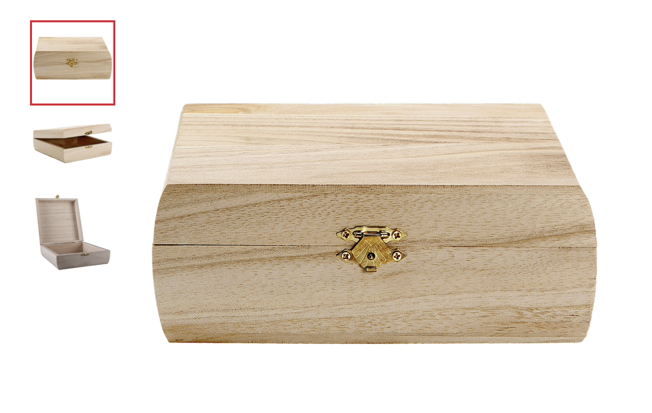 Square Round Sided Box