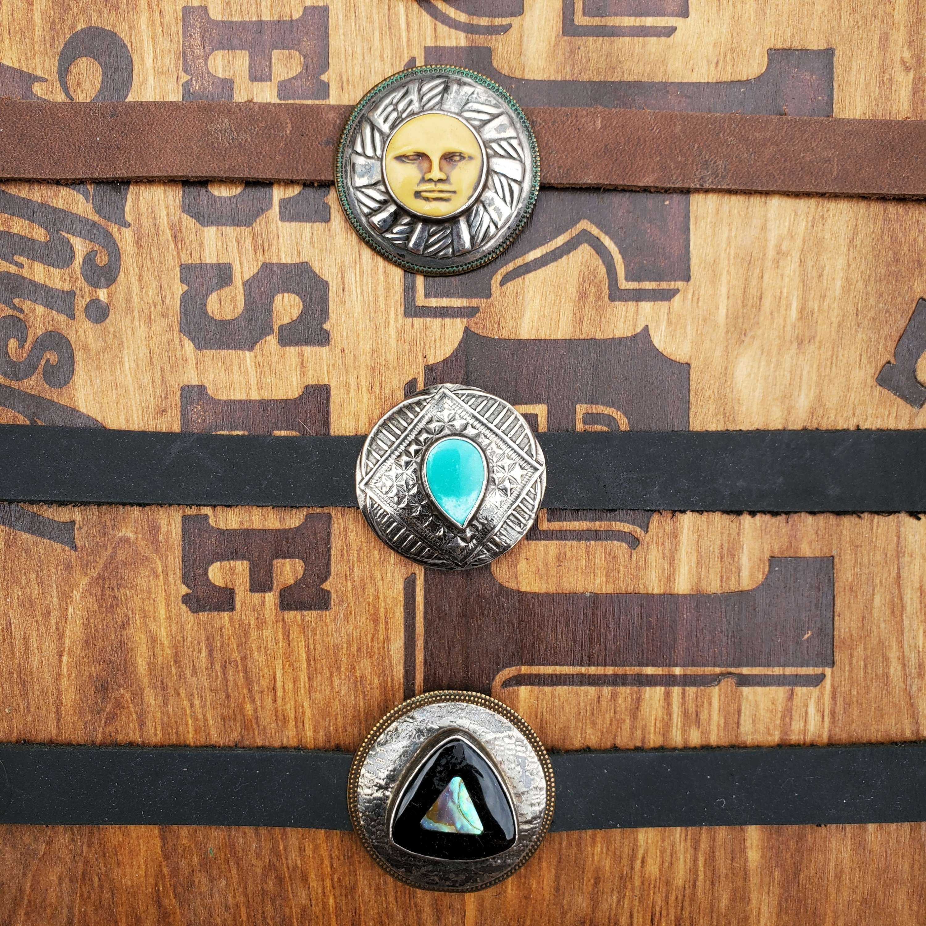 Vintage Repurposed Concho Chokers