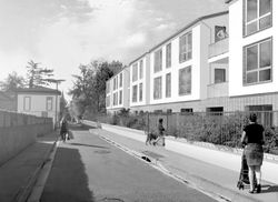 Logement, vue depuis la rue