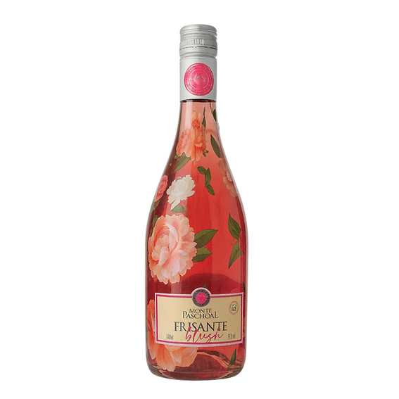 Vinho Rosé Frisante Suave Moscato Monte Paschoal 750ml