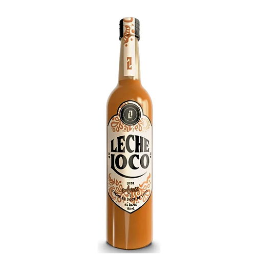 Licor De Doce De Leite Leche Loco Avelã 750ml