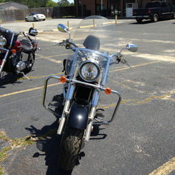 Suzuki Boulevard Motorcycle Front