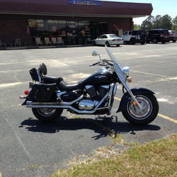 Suzuki Boulevard Motorcycle Right