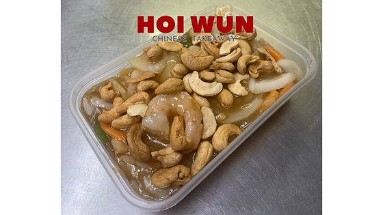 56. King Prawn with Cashewnuts (5,6,8)