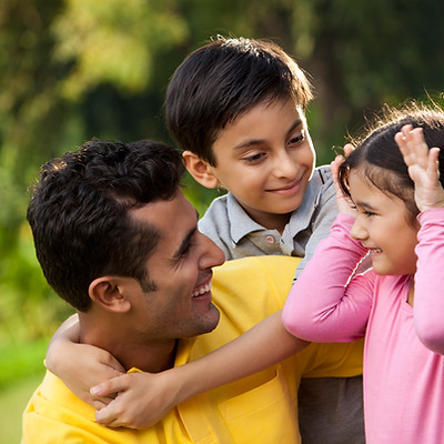 Father and Children