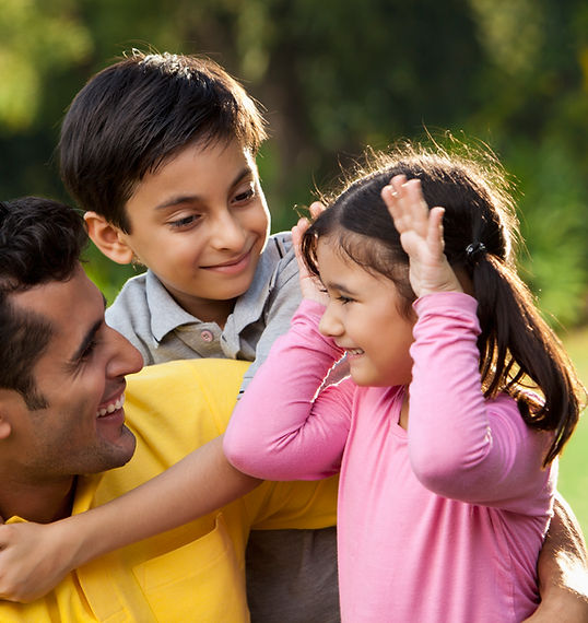 Father and Children
