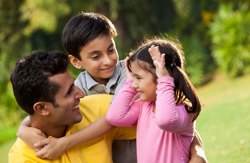 Father and Children