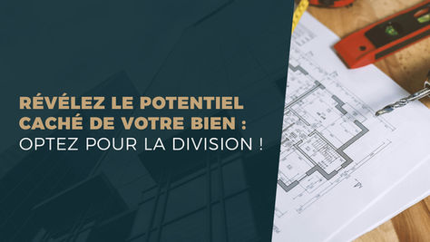 Révélez le potentiel caché de votre bien immobilier : Optez pour la division !