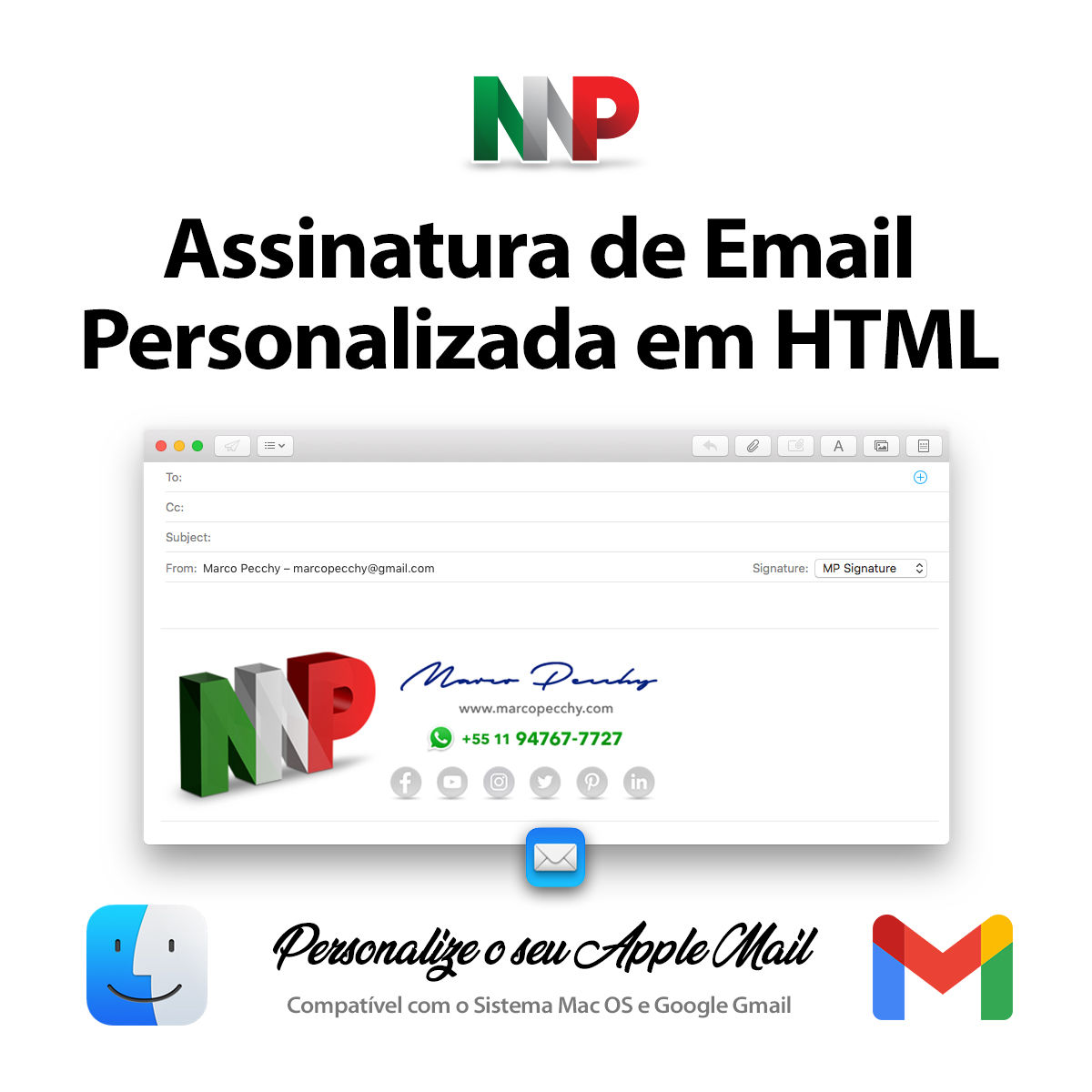 Assinatura de Email em HTML para a sua Empresa