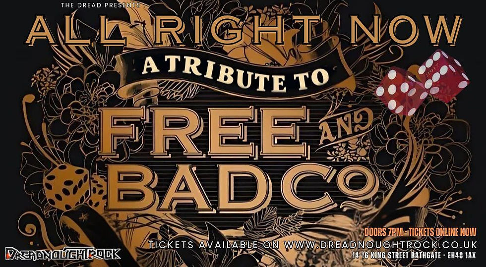 ALL RIGHT NOW - FREE & BAD COMPANY TRIBUTE