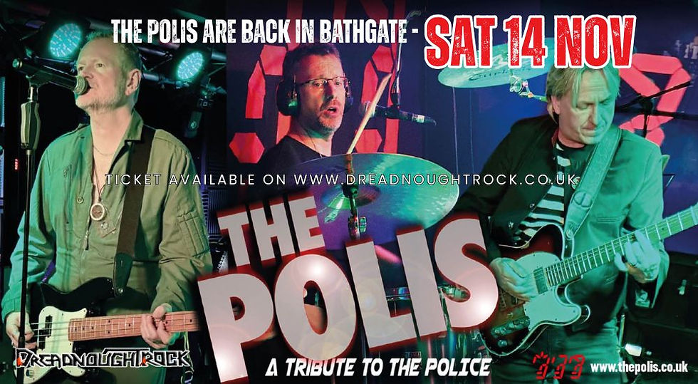 POLIS - Scotland's very own tribute to THE POLICE