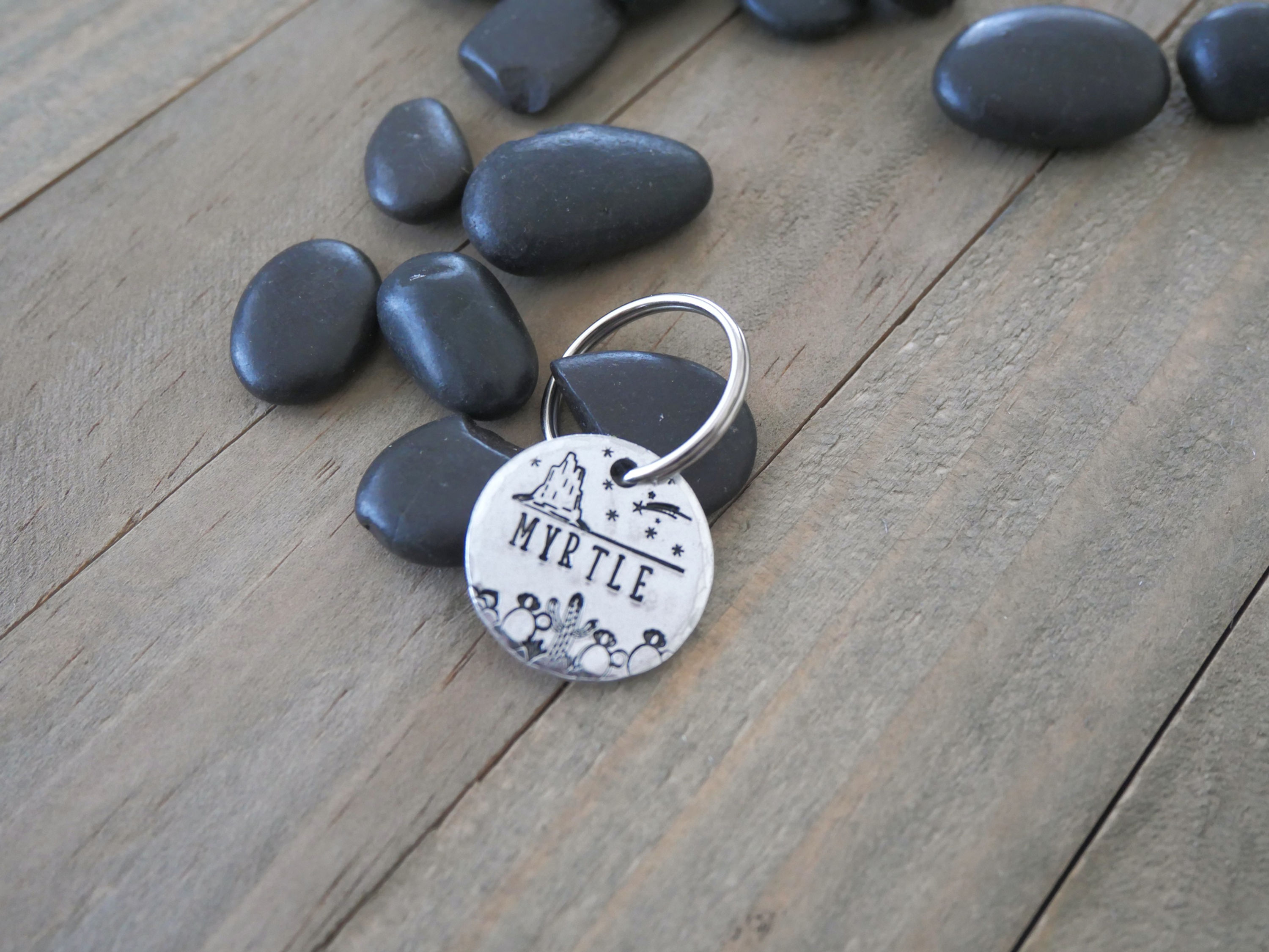 Desert Nights Dog Tag