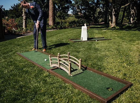 mini golf, wedding golf, crazy golf,wedding,  