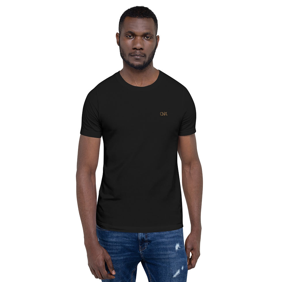 Miniature : T-shirt Logo Classique Doré - AhterKD