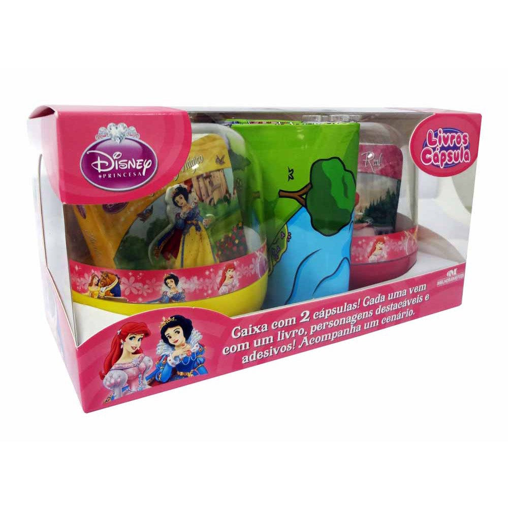 Livros Cápsula: Disney Princesa - Caixa Rosa - Edi