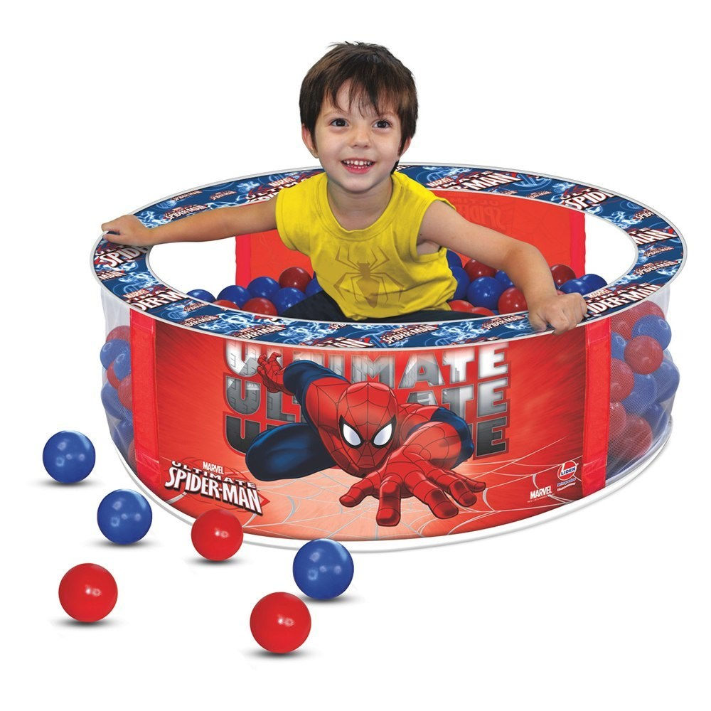 Piscina de Bolinha Homem Aranha - Líder Brinquedos