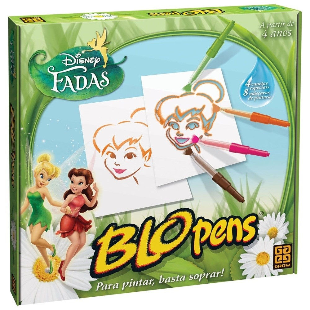 Kit de Atividades Blopens Fadas - Grow