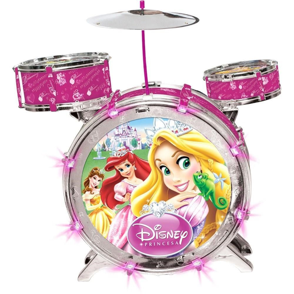 Bateria Acústica Princesas - Yellow