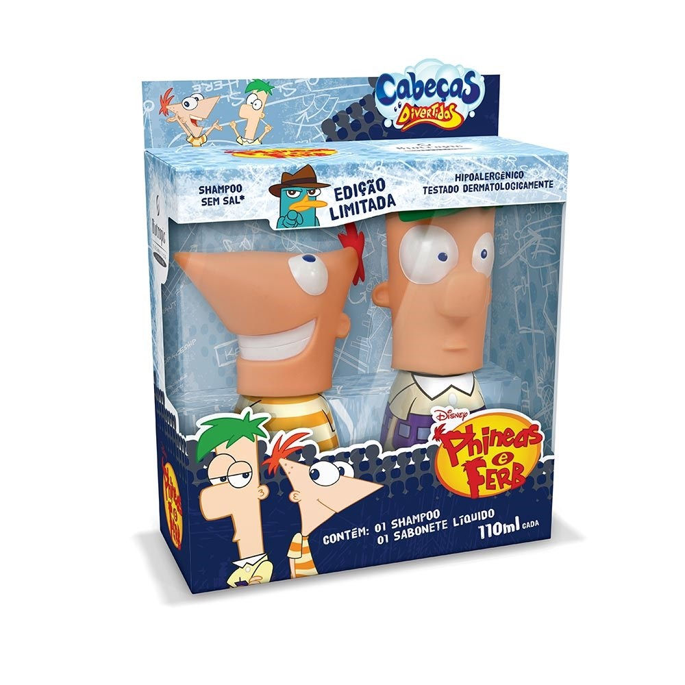 Kit Phineas e Ferb (Shampoo + Sabonete Líquido) 11