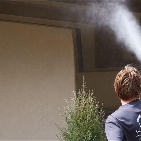 House Washing in the spring when conditions are most ideal.
