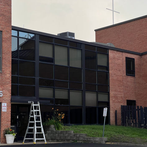 Professional Window Cleaning at a Commercial property in Minnesota.