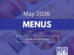 May 2026 Menus — Now Available