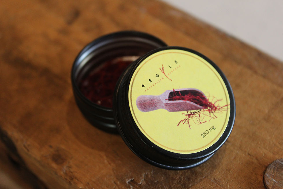 Thumbnail: Quarter Gram of Australian Saffron in a recyclable tin