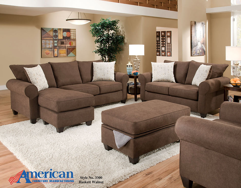 Brown Sofa Chaise