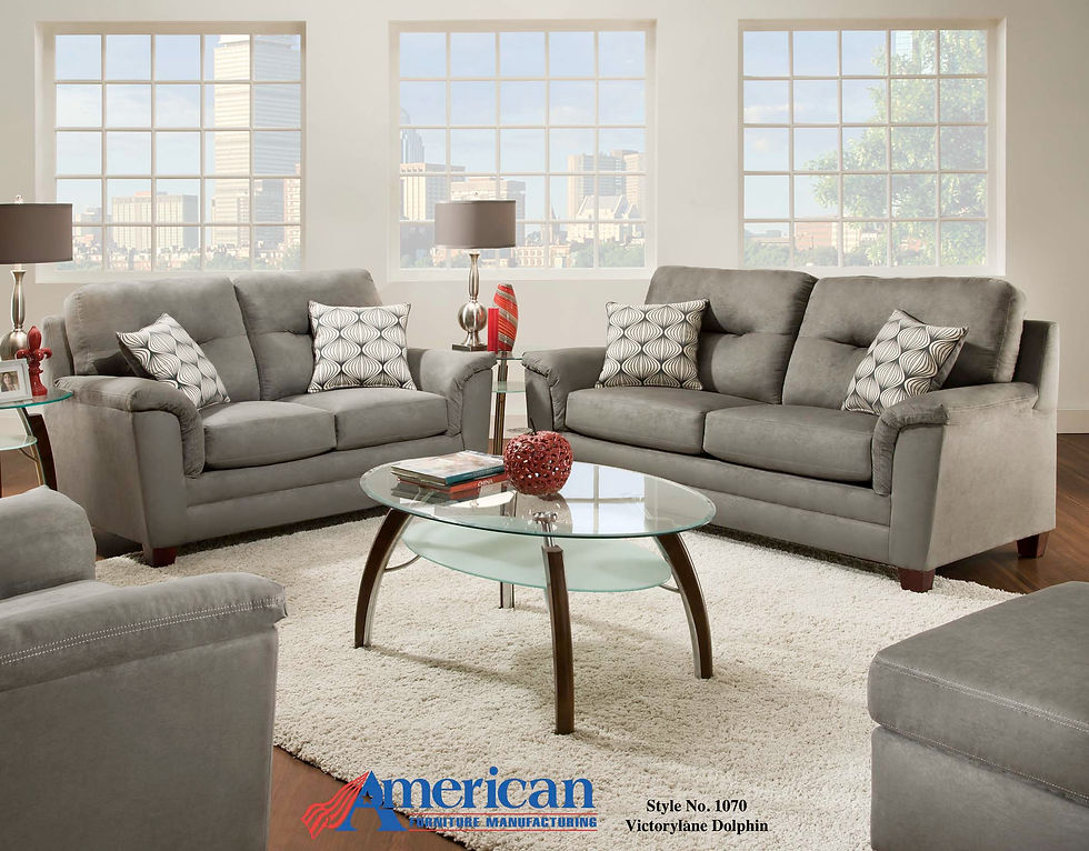 Gray Sofa Set