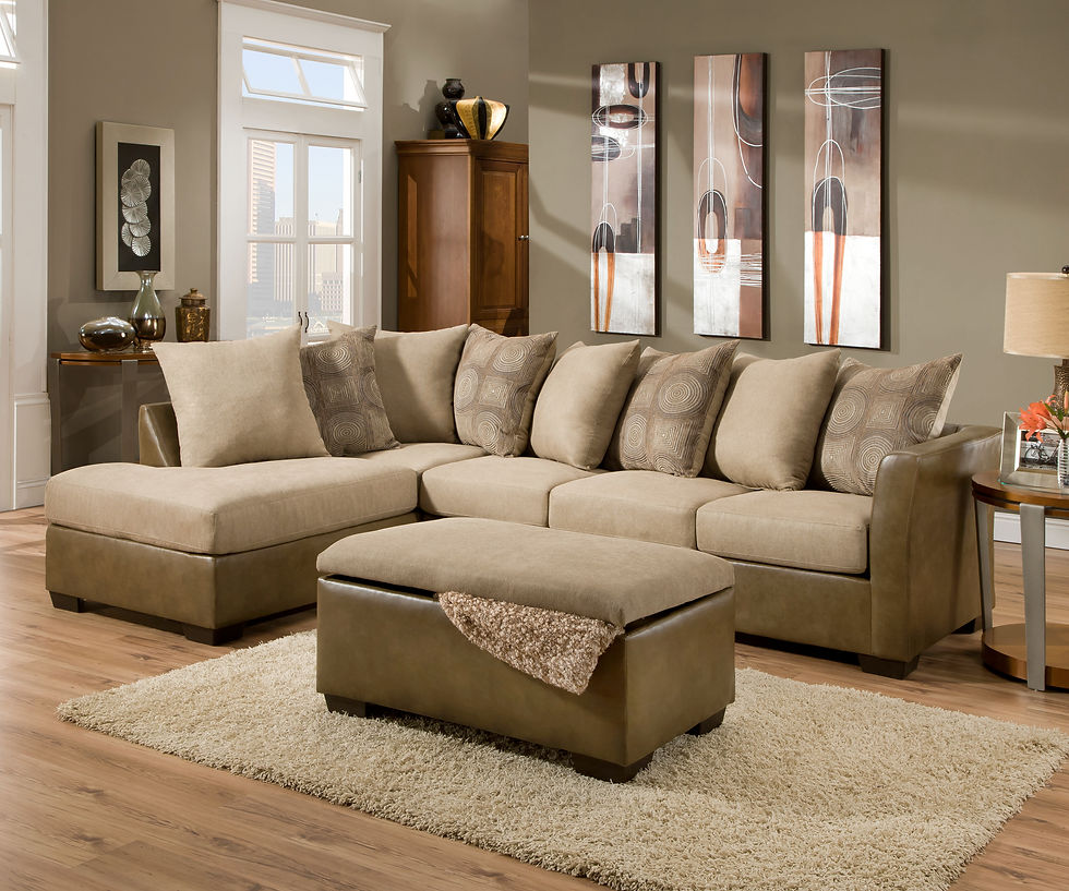 Tan Sectional