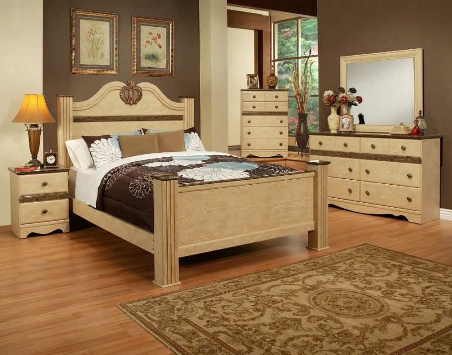 Blonde Bedroom Set