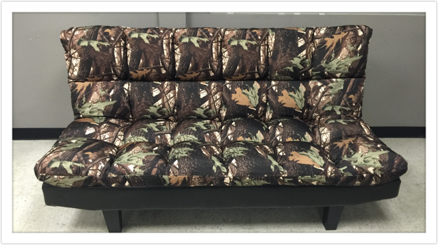 Camouflage Futon Klick Klack