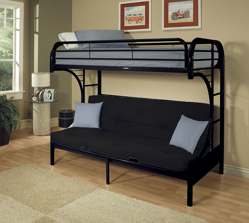 Twin Over Full Futon Bunkbed