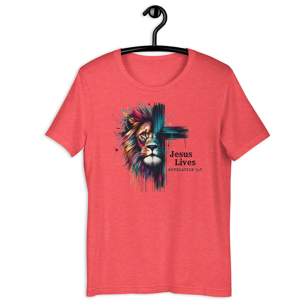 Thumbnail: ChristianWalk Jesus lives front & back design t-shirt