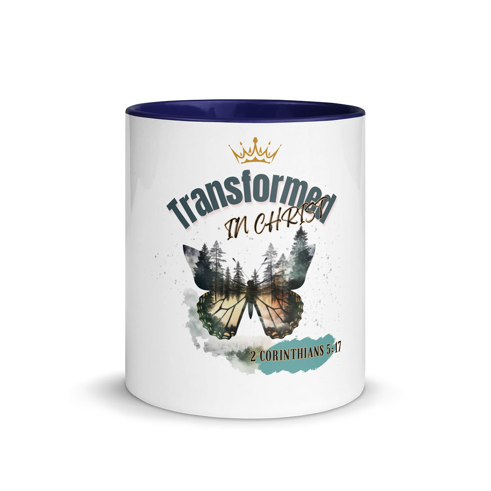 Thumbnail: ChristianWalk transformed in Christ design color mug