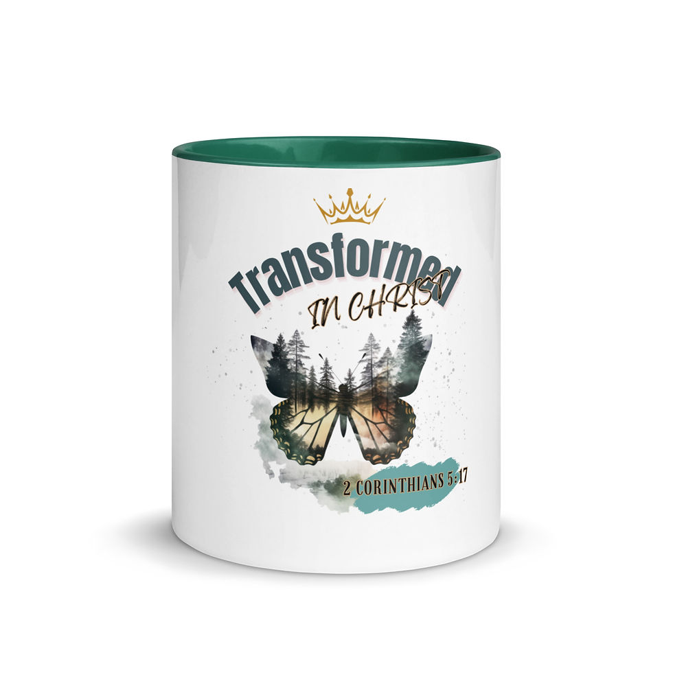 Thumbnail: ChristianWalk transformed in Christ design color mug
