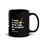 Thumbnail: ChristianWalk if God is for us who can be against us design black mug