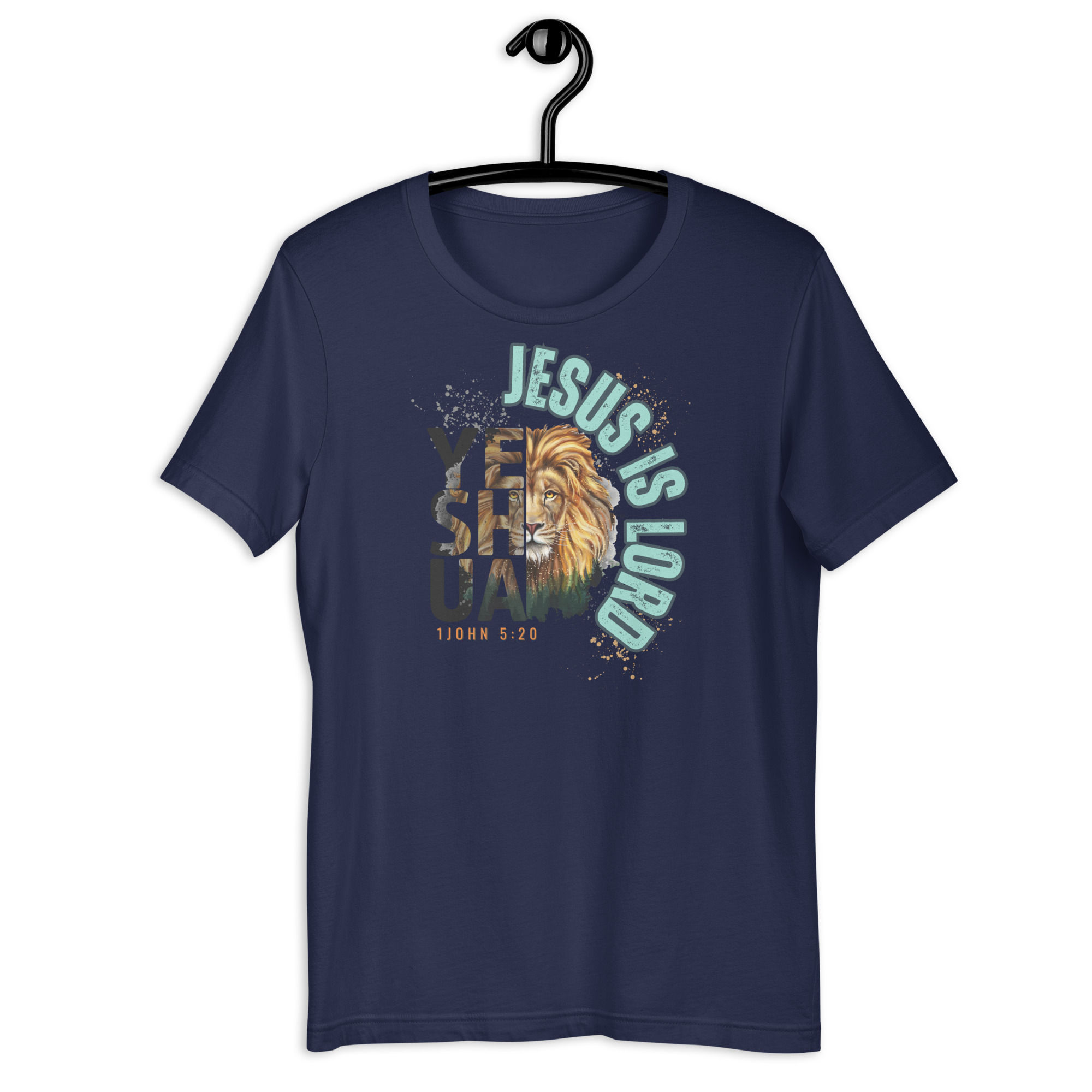 ChristianWalk Jesus is Lord front design t-shirt