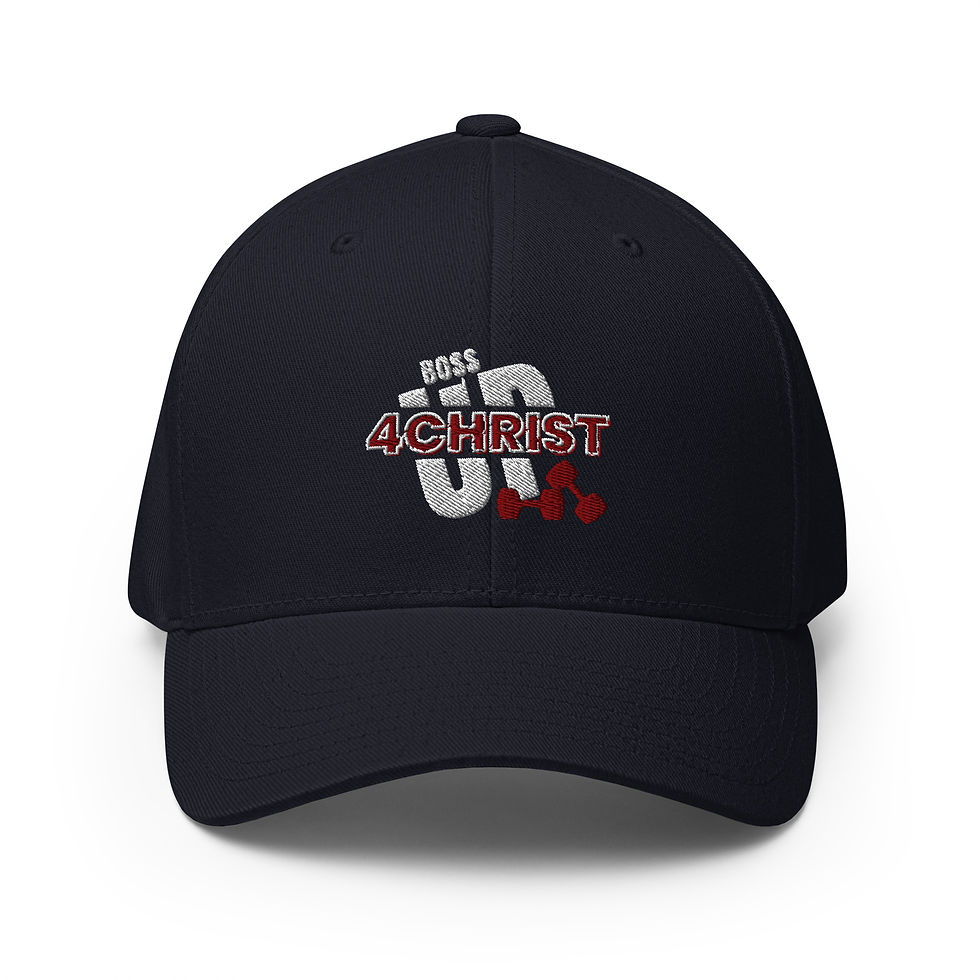 Thumbnail: ChristianWalk boss up for Christ design structured twill cap
