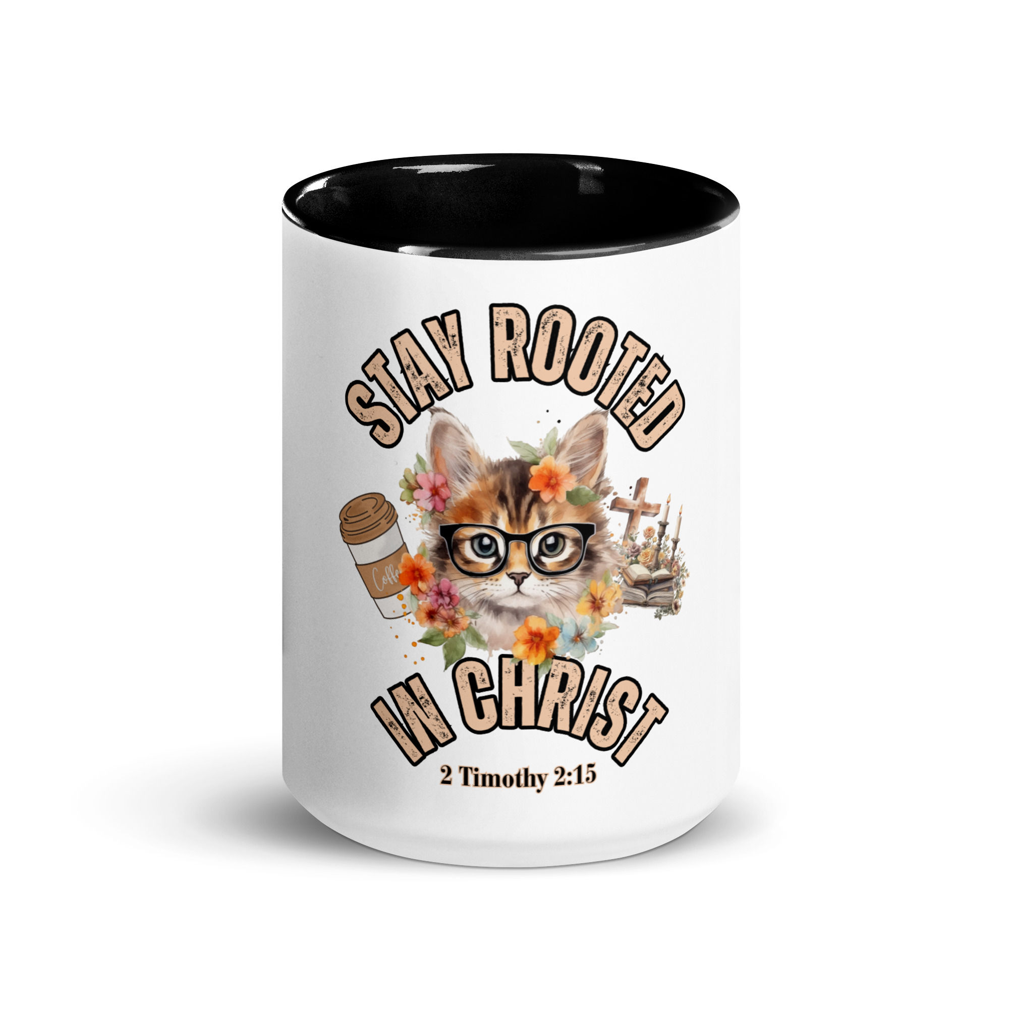 ChristianWalk stay rooted in Christ design color mug