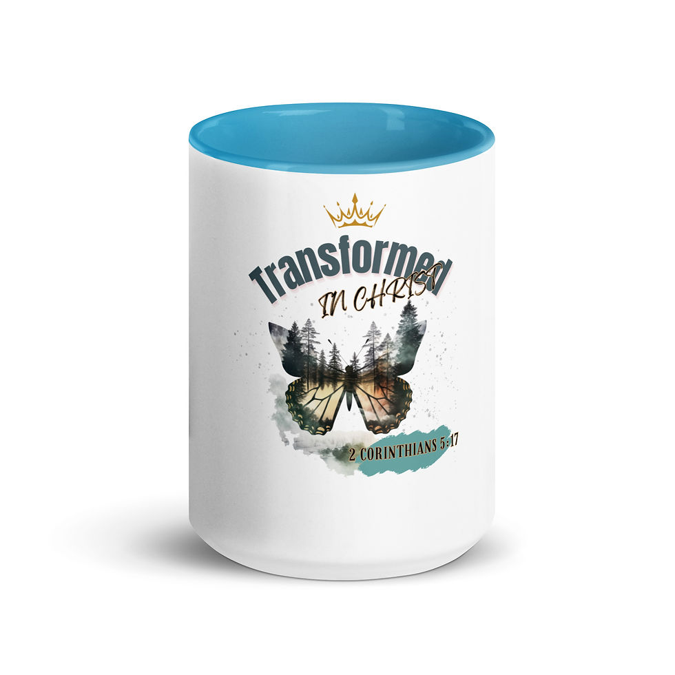 Thumbnail: ChristianWalk transformed in Christ design color mug