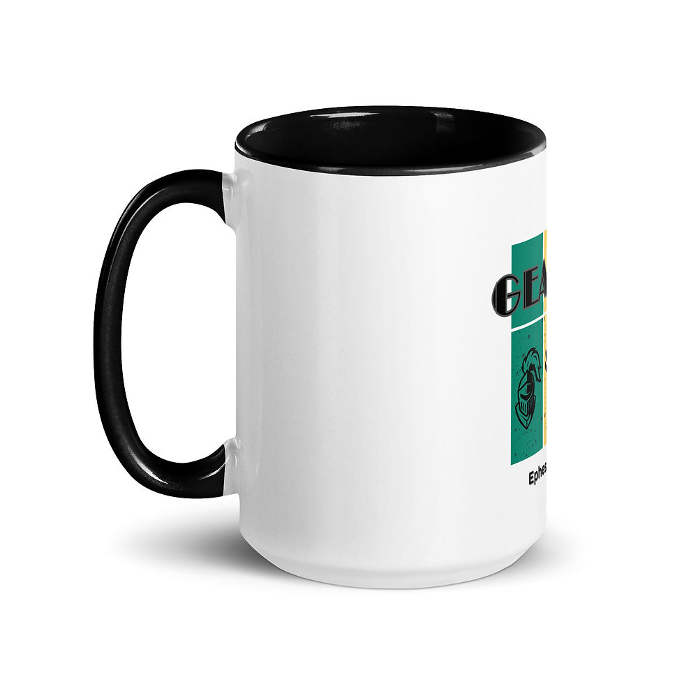 Thumbnail: ChristianWalk gear up design color mug