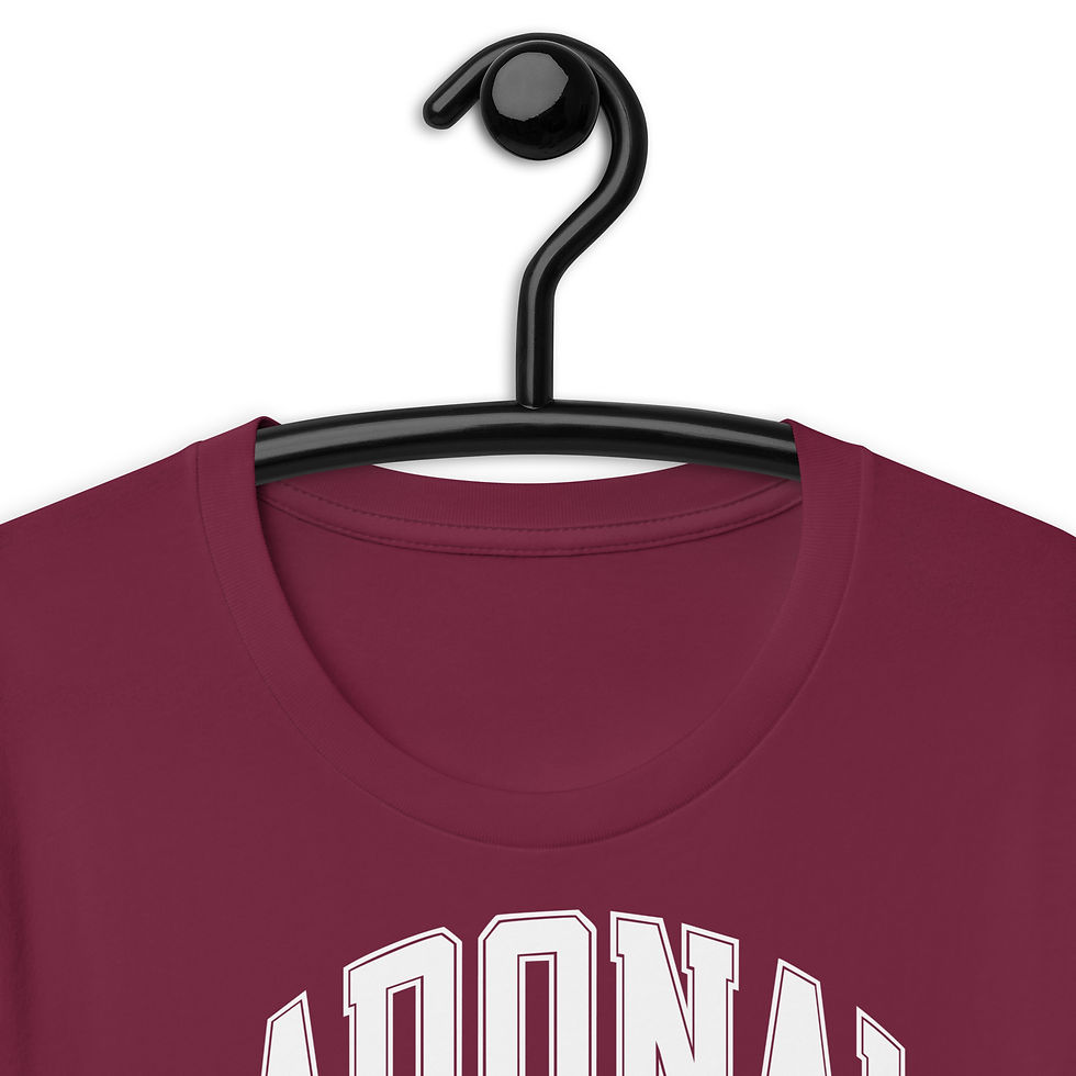 Thumbnail: ChristianWalk Jesus Adonai front & back t-shirt