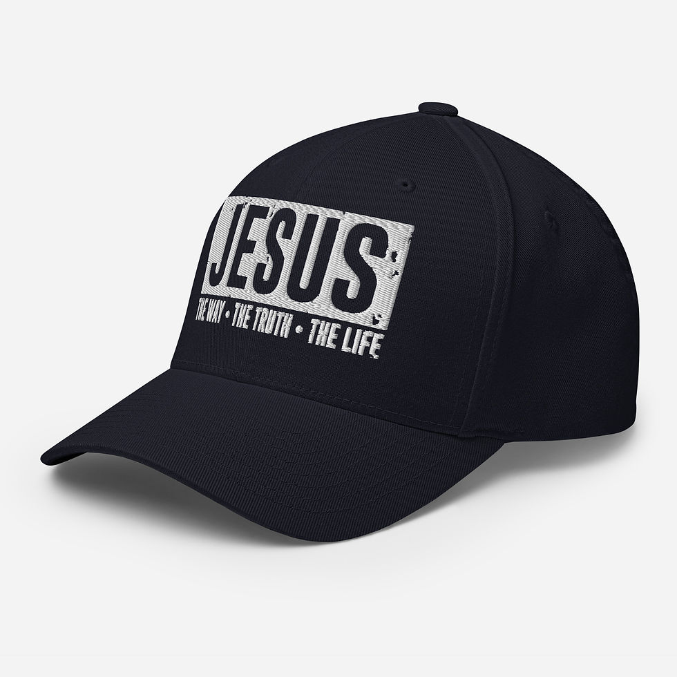 Thumbnail: ChristianWalk Jesus is the way design structured twill cap