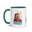 Thumbnail: ChristianWalk give God praise design color mug