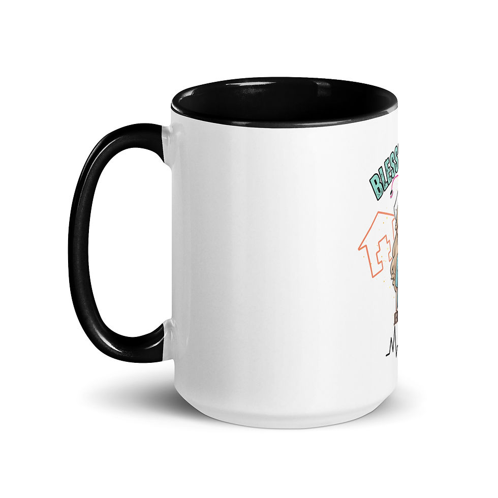 Thumbnail: ChristianWalk blessed nurse design color mug