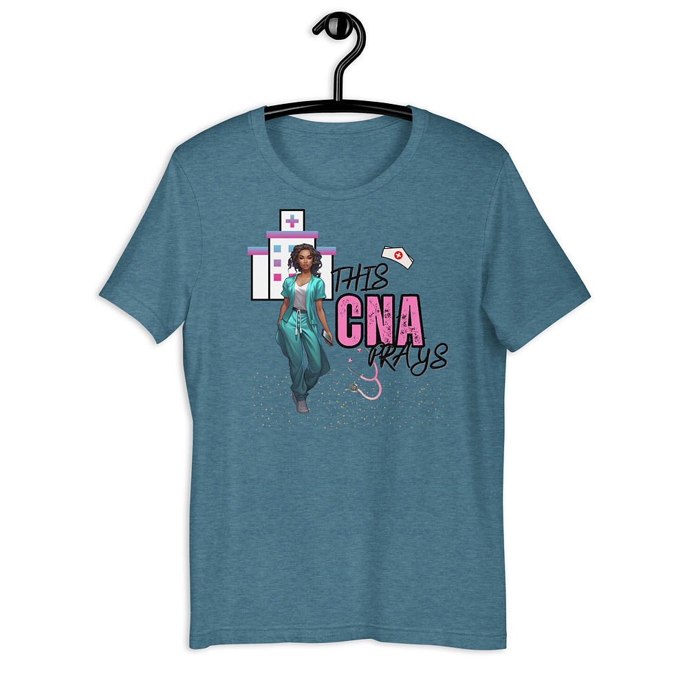 Thumbnail: ChristianWalk this CNA prays front design t-shirt