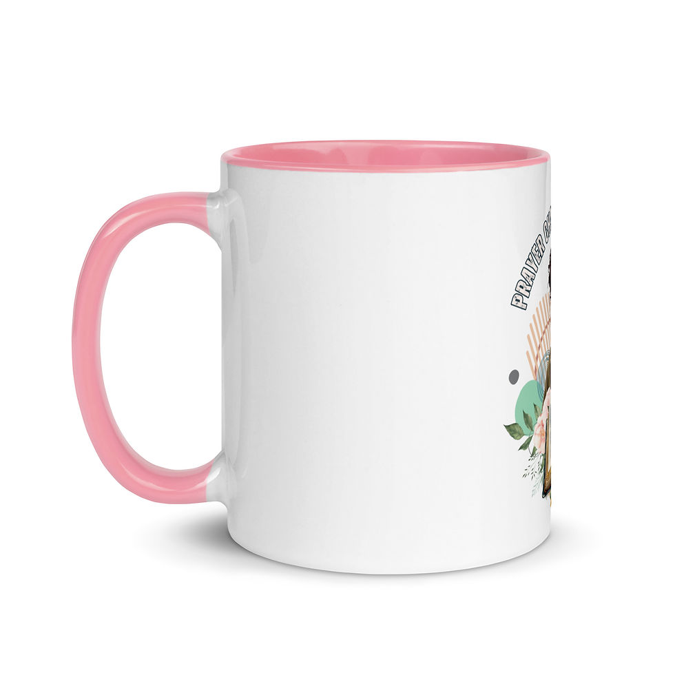 Thumbnail: ChristianWalk prayer changes everything design color mug