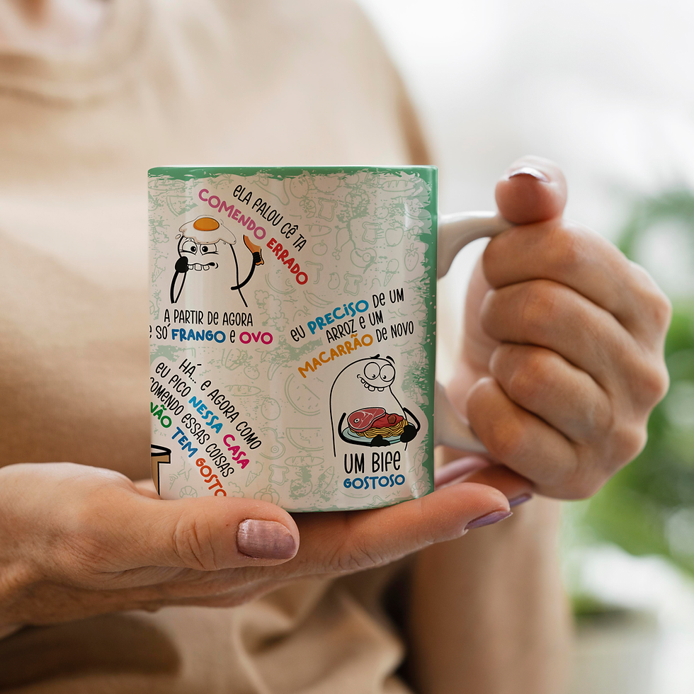 Miniatura: Arte para caneca -Paródia Nutricionista
