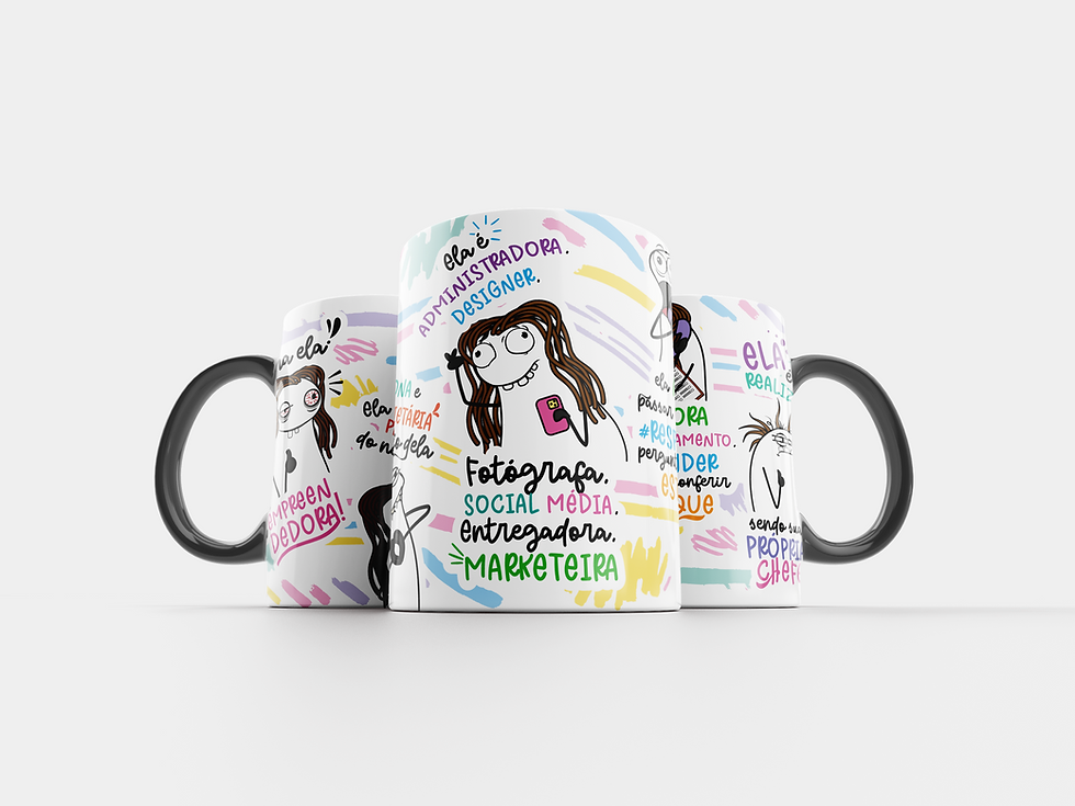 Miniatura: Arte para caneca - Empreendedora